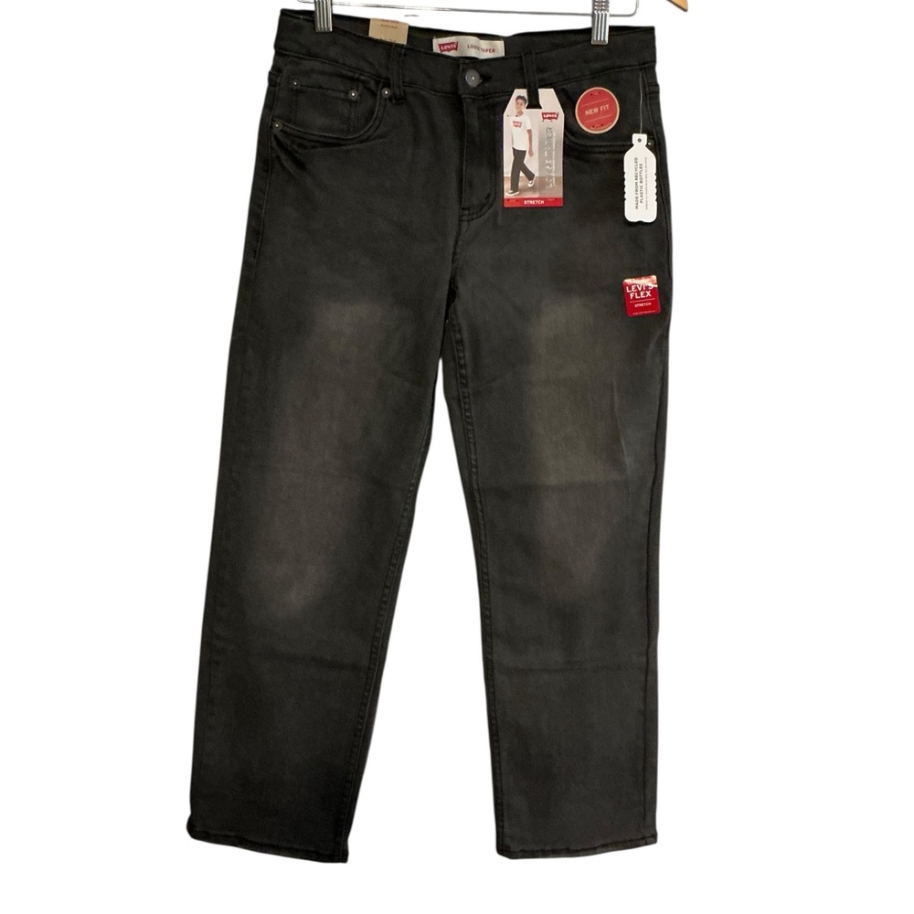 NWT Levi's Men's Charcoal Slim‎ Straight Jeans